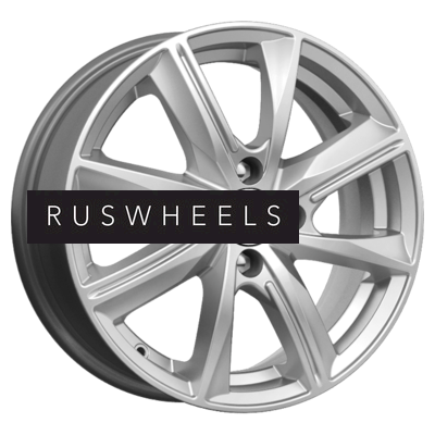 Диски КИК 6x15/4x100 ET35 D67,1 Арнар (КС890) Сильвер Диски КИК 6x15/4x100 ET35 D67,1 Арнар (КС890) Сильвер