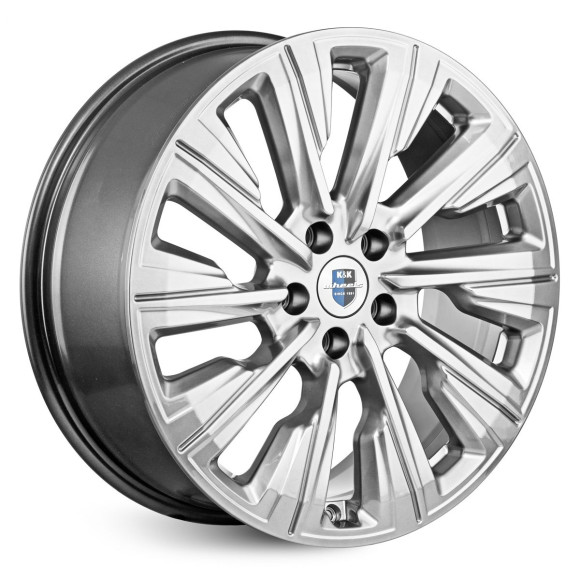 Диски КиК 7.5\R19 5*108 ET36 d65.1 Дарк платинум