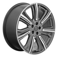 Диски КиК  Premium Kleemann (КР1067)  8,5\R20 5*108 ET45  d63,35  Diamond gloss graphite  [80753]