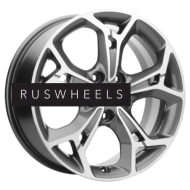 Диски Khomen Wheels 7x17/5x114,3 ET37 D66,5 KHW1702 (Jolion) Gray-FP
