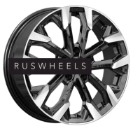 Диски КИК 6,5x17/5x108 ET50 D63,35 Морейн (КС1046) Алмаз черный Диски КИК 6,5x17/5x108 ET50 D63,35 Морейн (КС1046) Алмаз черный