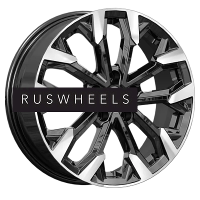 Диски КИК 6,5x17/5x108 ET50 D63,35 Морейн (КС1046) Алмаз черный