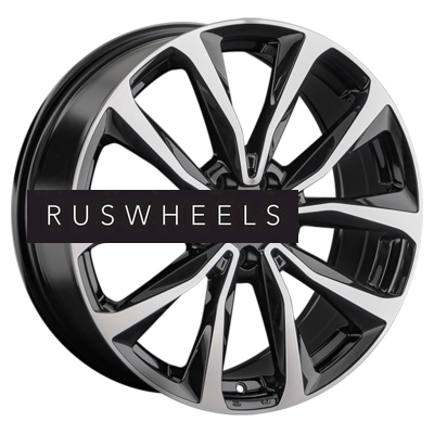 Диски Replay 7,5x19/5x108 ET36 D65,1 CHR107 BKF (конус, C570)