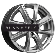 Диски КИК 6x15/4x100 ET35 D67,1 Арнар (КС890) Дарк платинум Диски КИК 6x15/4x100 ET35 D67,1 Арнар (КС890) Дарк платинум