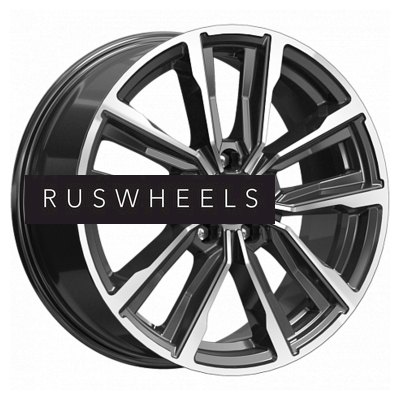 Диски КИК 7,5x17/5x114,3 ET45 D60,1 Лацио (КС964) Алмаз черный