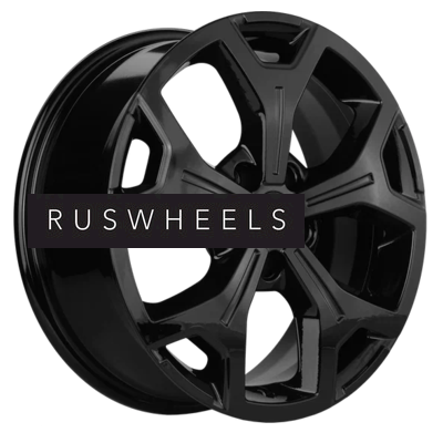 Диски Khomen Wheels 7x17/5x108 ET33 D60,1 KHW1710 (Chery Tiggo/Tiggo 7 Pro) Black