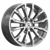 Диски СКАД Premium 8.5\R20 6*139.7 ET33 d100.1 Diamond gloss graphite