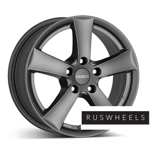 Диски Dezent R17 / 7.5J PCD 5x112 ЕТ 28 ЦО 66.6 TX graphite