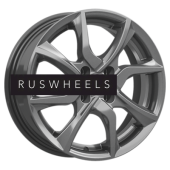 Грузовые диски СКАД 6x15/4x100 ET46 D54,1 Тулон (КЛ233) Графит