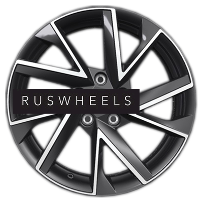 Диски Khomen Wheels 7x17/5x108 ET50 D63,3 KHW1714 (Kuga/Focus) Black-FP Диски Khomen Wheels 7x17/5x108 ET50 D63,3 KHW1714 (Kuga/Focus) Black-FP