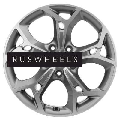 Диски Khomen Wheels 7x17/5x114,3 ET46 D67,1 KHW1702 (ASX) Gray-FP