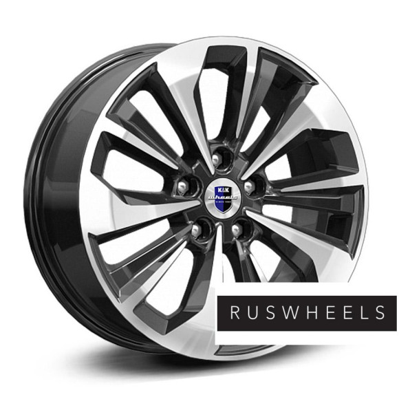 Диски КиК R17 / 7J PCD 5x114.3 ЕТ 37 ЦО 66.6 Авиор