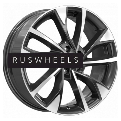 Диски КИК 7x17/5x105 ET38 D56,6 Роквуд (КС900) Алмаз черный Диски КИК 7x17/5x105 ET38 D56,6 Роквуд (КС900) Алмаз черный