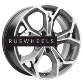 Диски Khomen Wheels 7x17/5x110 ET46 D63,3 KHW1702 (Changan CS35/CS35 Pro) Gray-FP