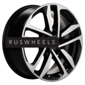 Диски Khomen Wheels 6,5x16/5x114,3 ET41 D67,1 KHW1612 (Kia) Black-FP Диски Khomen Wheels 6,5x16/5x114,3 ET41 D67,1 KHW1612 (Kia) Black-FP