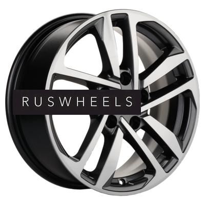 Диски Khomen Wheels 6,5x16/5x114,3 ET41 D64,1 KHW1612 (Civic) Gray-FP
