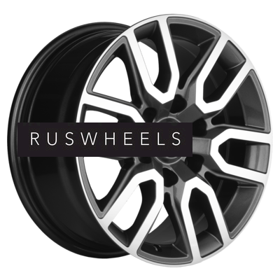 Диски Khomen Wheels 8x17/6x139,7 ET46 D67,1 KHW1723 (Pajero) Gray-FP Диски Khomen Wheels 8x17/6x139,7 ET46 D67,1 KHW1723 (Pajero) Gray-FP
