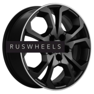 Диски Khomen Wheels 6,5x17/5x108 ET33 D60,1 KHW1711 (Chery/Exeed) Black
