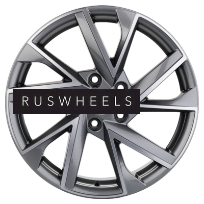 Диски Khomen Wheels 7x17/5x114,3 ET45 D67,1 KHW1714 (CX-5/i40/X-Trail) Gray-FP Диски Khomen Wheels 7x17/5x114,3 ET45 D67,1 KHW1714 (CX-5/i40/X-Trail) Gray-FP