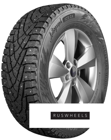 Шины Ikon 215/75R16C 116/114R Autograph Ice C4 TL (шип.) Шины Ikon 215/75R16C 116/114R Autograph Ice C4 TL (шип.)