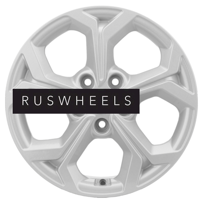 Диски Khomen Wheels 6,5x16/5x114,3 ET50 D66,1 KHW1606 (Renault/Nissan) F-Silver Диски Khomen Wheels 6,5x16/5x114,3 ET50 D66,1 KHW1606 (Renault/Nissan) F-Silver