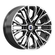 Диски КиК 8.5\R19 6*139.7 ET42 d75.1 Алмаз черный