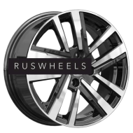 Диски КИК 6x15/4x100 ET40 D60,1 Хант (КС1034) Алмаз черный