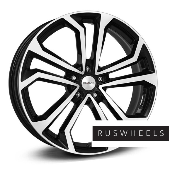 Диски Dezent R17 / 7J PCD 5x114.3 ЕТ 35 ЦО 65.1 TA dark