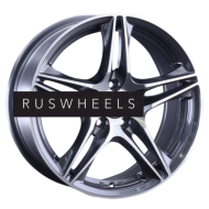 Диски LS 7x16/5x100 ET43 D57,1 1056 GMF (конус) Диски LS 7x16/5x100 ET43 D57,1 1056 GMF (конус)