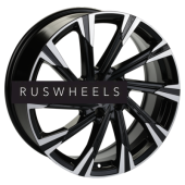 Диски Khomen Wheels 7,5x19/5x112 ET43 D57,1 KHW1901 (Kodiaq/Tiguan) Black-FP Диски Khomen Wheels 7,5x19/5x112 ET43 D57,1 KHW1901 (Kodiaq/Tiguan) Black-FP