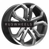 Диски КИК 8,5x19/5x127 ET40 D71,6 Пандора (КС466) Дарк платинум Диски КИК 8,5x19/5x127 ET40 D71,6 Пандора (КС466) Дарк платинум