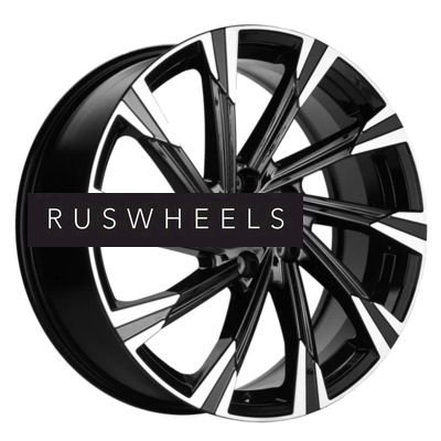 Диски Khomen Wheels 7,5x19/5x114,3 ET40 D64,1 KHW1901 (Haval 7/7x) Black-FP