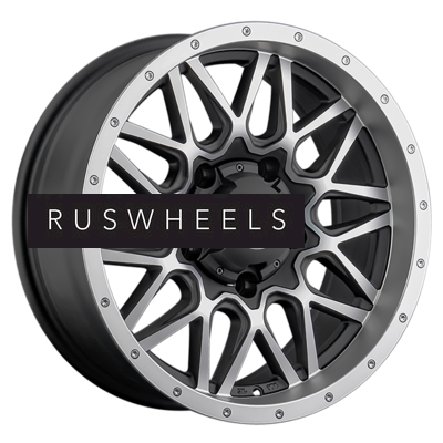 Диски LS 8x17/5x150 ET0 D110,1 1341 MBF (конус, Колпак+лого)