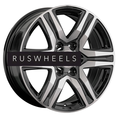 Диски Replay 7,5x18/6x139,7 ET25 D106,1 TY417 BKF (пш)