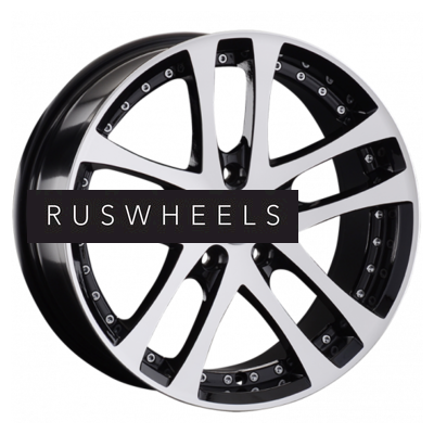 Диски LS 7,5x17/5x114,3 ET35 D73,1 919 BKF (конус) Диски LS 7,5x17/5x114,3 ET35 D73,1 919 BKF (конус)