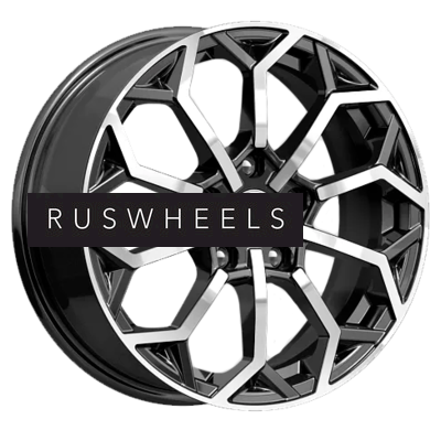 Диски iFree 6,5x16/5x105 ET38 D56,6 Спейс-Нидл (КС1000) Блэк Джек