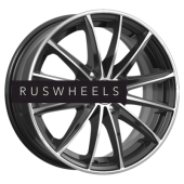 Диски КИК 6x15/4x100 ET46 D54,1 Пойнт Бланк-оригинал (KC884) Алмаз черный SK