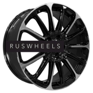 Диски Khomen Wheels 7,5x19/5x108 ET33 D60,1 KHW1910 (Outlander) Black-FP Диски Khomen Wheels 7,5x19/5x108 ET33 D60,1 KHW1910 (Outlander) Black-FP