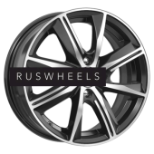 Диски КИК 6x15/4x98 ET35 D58,5 Арнар (КС890) Алмаз черный SK Диски КИК 6x15/4x98 ET35 D58,5 Арнар (КС890) Алмаз черный SK