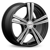 Диски Xtrike 6.5\R16 5*114.3 ET45 d60.1 BK/FP Диски Xtrike 6.5\R16 5*114.3 ET45 d60.1 BK/FP