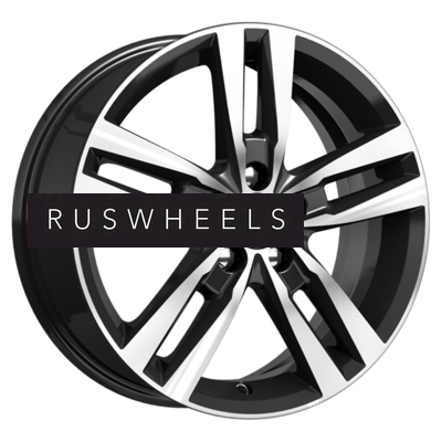 Диски K&K 6,5x16/5x114,3 ET50 D67,1 Rassvet (КС868) Алмаз черный SK