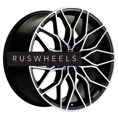 Диски Khomen Wheels 7x18/5x114,3 ET48,5 D67,1 KHW1813 (Sportage) Black-FP Диски Khomen Wheels 7x18/5x114,3 ET48,5 D67,1 KHW1813 (Sportage) Black-FP
