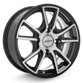 Диски Xtrike 6,0\R14 5*100 ET38 d67.1 BK/FP
