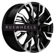 Диски Khomen Wheels 7x18/5x114,3 ET45 D60,1 KHW1809 (Geely Atlas/Lifan Myway) Black-FP Диски Khomen Wheels 7x18/5x114,3 ET45 D60,1 KHW1809 (Geely Atlas/Lifan Myway) Black-FP