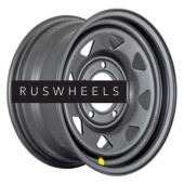 Диски Off-Road Wheels 7x15/5x139,7 ET25 D98,5 ВАЗ Нива Стальной темно-серый (треуг. мелкий, с увелич.полкой под суппорт) Диски Off-Road Wheels 7x15/5x139,7 ET25 D98,5 ВАЗ Нива Стальной темно-серый (треуг. мелкий, с увелич.полкой под суппорт)