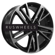 Диски Khomen Wheels 8x18/5x114,3 ET46 D67,1 KHW1815 (Hyundai i40) Black-FP