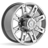 Диски КиК  Полюс (КС609)  7,5\R16 6*139,7 ET30  d100,1  Дарк платинум  [75747]