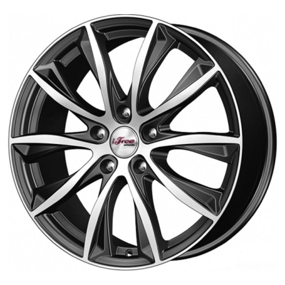 Диски iFree 7.5\R18 5*114.3 ET37 d66.6 Блэк Джек Диски iFree 7.5\R18 5*114.3 ET37 d66.6 Блэк Джек