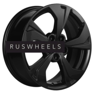 Диски Khomen Wheels 7x17/5x108 ET33 D60,1 KHW1724 (Exeed LX) Black Диски Khomen Wheels 7x17/5x108 ET33 D60,1 KHW1724 (Exeed LX) Black