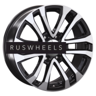 Диски Replay 7,5x18/6x139,7 ET42 D75,1 HV48 BKF (пш)